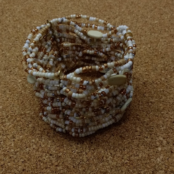 Boho Bracelet Beaded Layered Boho Jewelry Stone - Picture 2 of 5